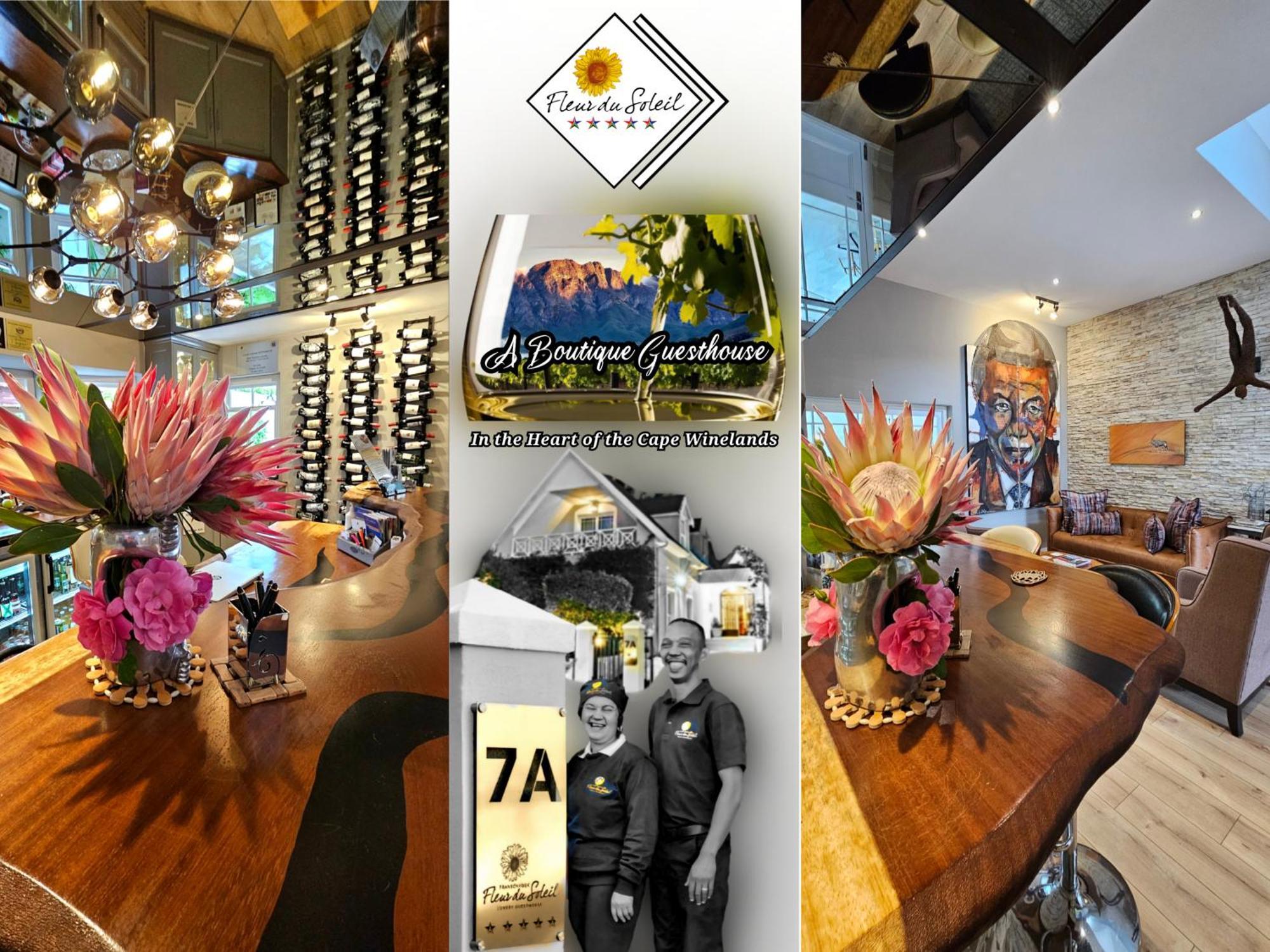Fleur Du Soleil Luxury Guesthouse Franschhoek Kültér fotó